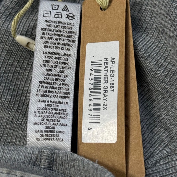 SKIMS Soft Lounge Leggings Team USA Olympic Capsule Heather Gray 2X - Picture 9 of 10